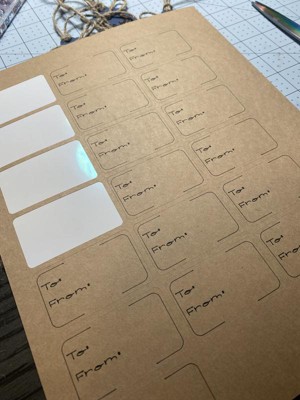 Cricut Joy Xtra™ Smart Label™ Permanent Paper - Pack of 4