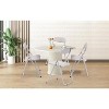 Folding Chair with Padded Cushion and Back, Dining Chairs with Durable Steel Frame for Home and Office, for Indoor and Outdoor Events - 3 of 4