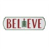 Metal Holiday Sentiment Plaque (Set of 3) - 3 of 4