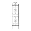 MAYEERTY 2 Pack Metal Garden Trellis 86.7 x 19.7 Inch Rustproof Climbing Plants Support Black Outdoor Flower - 4 of 4