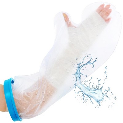 AllSett Health Reusable Cast Cover for Shower Arm – 100% Waterproof | Arm Cast Covers for Shower Adult with Water-Tight Sealing, Keeps Wounds Dry
