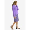 Jessica London Women's Plus Size 2-Piece Stretch Crepe Single-Breasted Jacket Dress - 4 of 4
