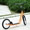 VYNXARIA Orange Kick Scooters for Kids 5+ with Adjustable Handlebar and 16" Inflatable Wheels - 3 of 4
