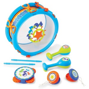 Kidoozie My First Drum Set, Set of 6 Instrument Toys for Children ages 2 years and older - 1 of 4
