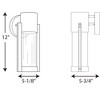 Progress Lighting Z-1030 Outdoor LED Sconce, 1 Light, Wall Light, Antique Bronze, Clear Glass Shade - 2 of 4