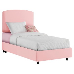 Twin Kids Upholstered Bed Light Pink - Pillowfort , Duck Light Pink