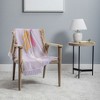 Daily Regina Designs Lavender Abstract Leaves Modern Woven Throw Blanket - Deny Designs - 2 of 4