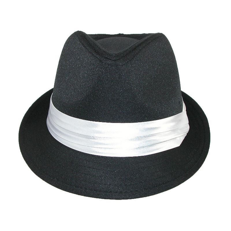 Kenny K Wedding Formal Dress Fedora Hat, 2 of 3