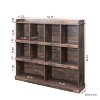 3-layer bookcase, a fusion of retro and simplicity, suitable for storage - 4 of 4