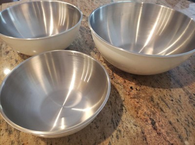 Food Network™ 3-pc. Stainless Steel Mixing Bowl Set