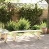 vidaXL Patio Bench 45.3" Solid Wood Fir - 3 of 4