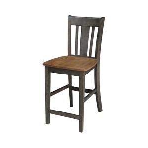International Concepts San Remo Counter Height Stool - 24" Seat Height - 1 of 4