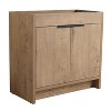 Gulches Contemporary Freestanding Bathroom Vanity, 36", Soft-Close Cabinet Doors - 2 of 4