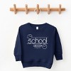 The Juniper Shop SmileyWorld School Handwriting Lines Toddler Sweatshirt - 2 of 4