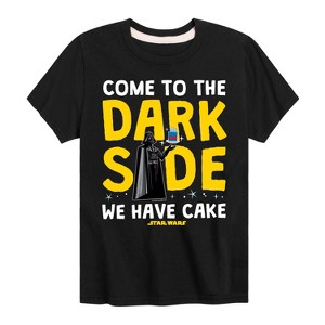 Boys' - Star Wars - Come To The Dark Side Short Sleeve Graphic T-Shirt - 1 of 4