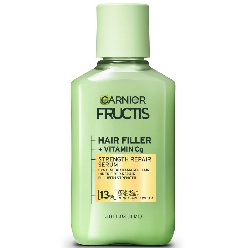 Garnier Fructis Hair Fillers Strength Repair Hair Serum for Damaged Hair - 3.75 fl oz, 1 of 14
