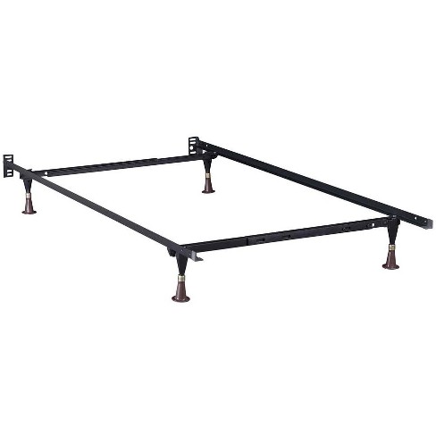 Atlantic Metal Bed Frame T F Txl Q Ck K With Rollers Atlantic Furniture Target