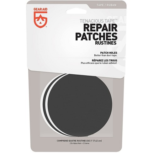 Gear Aid Tenacious Tape 3 X 20 No-sew Peel And Stick Repair Tape - Black  : Target