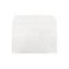 JAM Paper Booklet Commercial Envelopes 7 1/2" x 10 1/2" White 4246H - 2 of 4