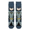 Batman Adult Gray Casual Crew Socks With Cape Attachments-OSFA - 2 of 4
