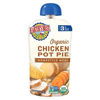 Earth's Best Organic Chicken Pot Pie Homestyle Baby Meal - 3.5oz