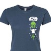 Women's - Star Wars - The Mandalorian Mando Icons Fitted Graphic T-Shirt - 2 of 3