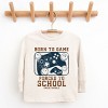 The Juniper Shop SmileyWorld Born To Game Forced To School Youth Long Sleeve Tee - 2 of 4