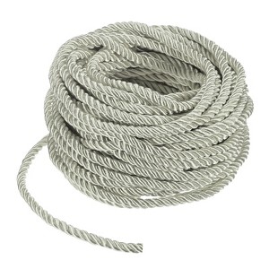 Unique Bargains Soft Polyester Decorative Cord Twisted Rope Trim 1 Pc - 1 of 4