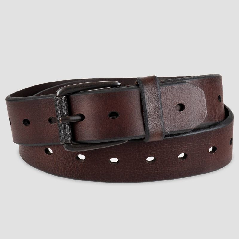DENIZEN® from Levi's® Men's Big & Tall Roller Buckle Casual Leather Belt - Brown, 1 of 5