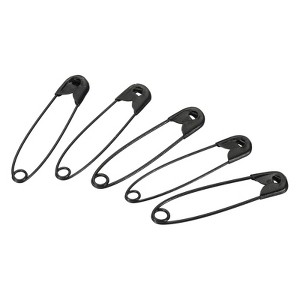 Unique Bargains Metal DIY Blankets Crafts Brooch Making Home Sewing Nickle Plated Safety Pins 100 Pcs - 1 of 4