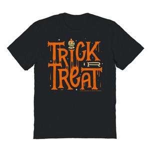 Trick R Treat Men's Trick R Treat Stacked Text Short Sleeve Graphic Cotton T-shirt - 1 of 1