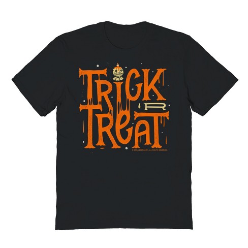 Trick R Treat Men's Trick R Treat Stacked Text Short Sleeve Graphic ...