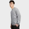 Hanes Ultimate Men's Heavyweight Fleece Crewneck Sweatshirt - 3 of 4