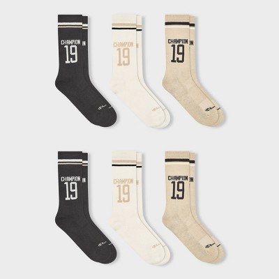 Champion Women's Nineteen 3pk Crew Socks