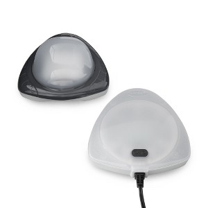 Intex 28697E Underwater Multi Color + White LED Magnetic Above Ground Swimming Pool Wall Light with Magnetic Transmitter and 4 Multicolor Options - 1 of 4