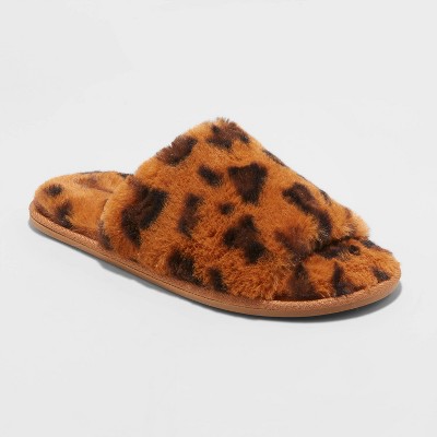 leopard slippers target