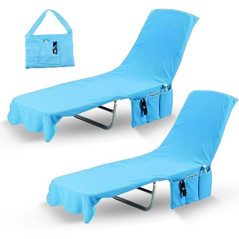 Terry cloth lounge store chair covers target