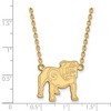 Black Bow Jewelry 10k Yellow Gold Georgia Bulldogs NCAA Necklace 18 Inch - 2 of 4