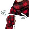 PAVILIA Wearable Blanket Women Men, Oversized Hoodie Sweatshirt Sweater Neck Warmer, Fleece Soft Hug Sleep Pod - 2 of 4