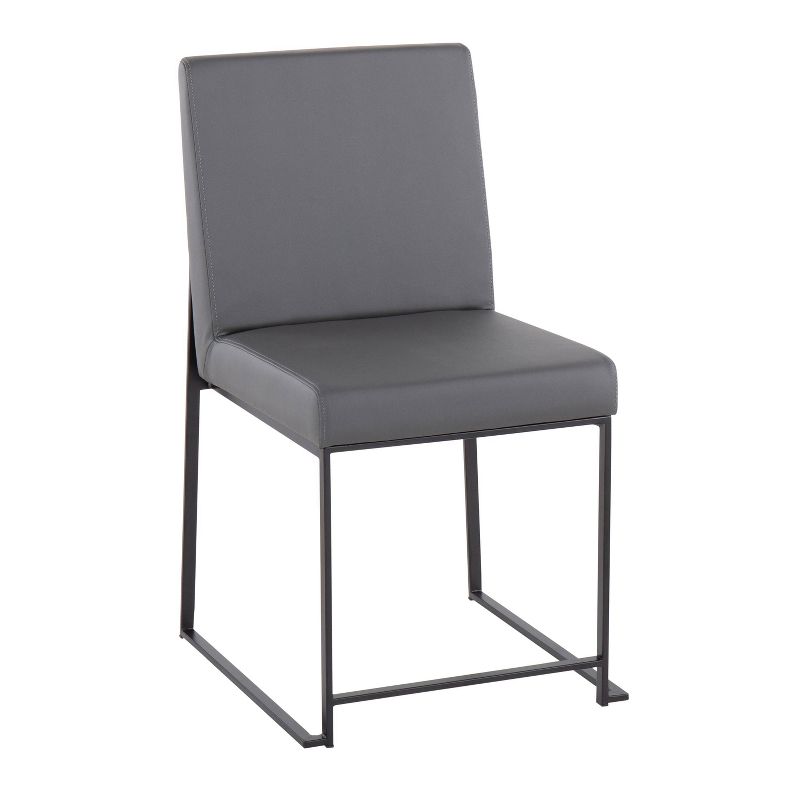 Set of 2 High Back Fuji Dining Chairs, 3 of 12