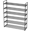 FURNIinspire Shoe Racks 6 Tiers Shoe Rack Tower Multifunctional Shelf Storage Shelf Organizer for Entryway Hallway, Black, 12.2"*50"*36.4" - 4 of 4