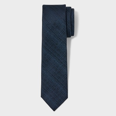 Men&#39;s Plaid Neck Tie - Goodfellow &#38; Co&#8482; Dark Gray One Size