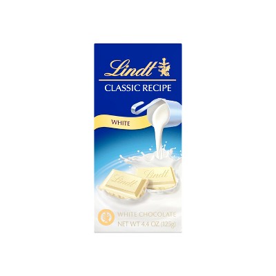 Lindt Classic Recipe White Chocolate Bar 4.4oz