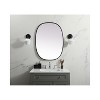 Elegant Lighting Metal Frame Oval Mirror 27x36 - 2 of 4
