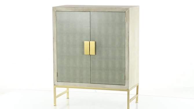 Contemporary Metal Cabinet - Olivia &#38; May, 2 of 10, play video