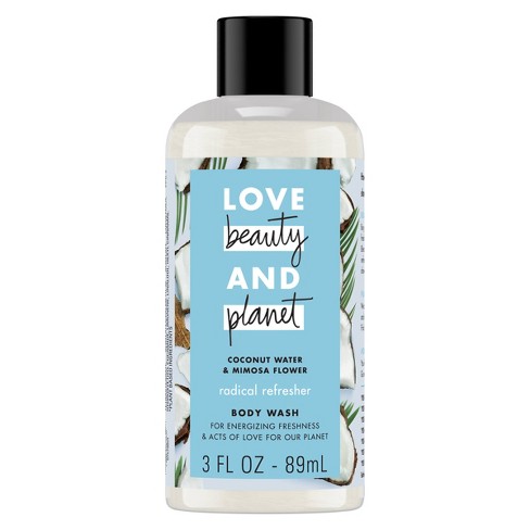 Love Beauty & Planet Coconut Water & Mimosa Refreshing Body Wash Soap - Trial Size - 3 fl oz - image 1 of 4