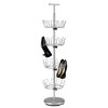 Household Essentials 4 Tier Shoe Tree Silver: Iron Frame Shoe Rack, Holds 24 Pairs, Freestanding Shoe Storage Solution - 2 of 4