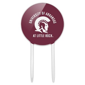 University of Arkansas at Little Rock Trojans Logo Acrylic Cake Topper Party Decoration for Wedding Anniversary Birthday Graduation - 1 of 4