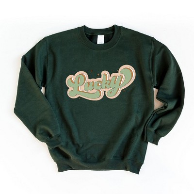 Simply Sage Market Women's Graphic Sweatshirt Lucky Retro Stars