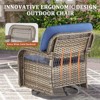 Buenhomino Outdoor Swivel Rocker Patio Chairs - 2 of 4
